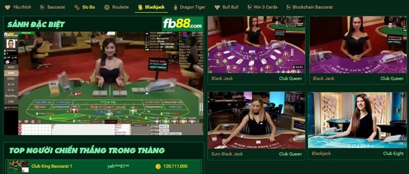 Play Blackjack FB88