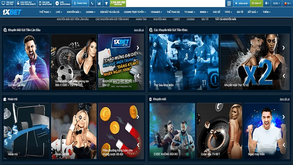 Nhà Cái 1xbet