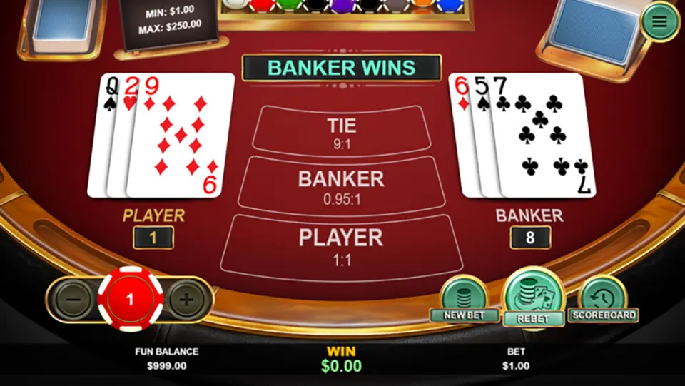 Cách Chọn Bàn Baccarat