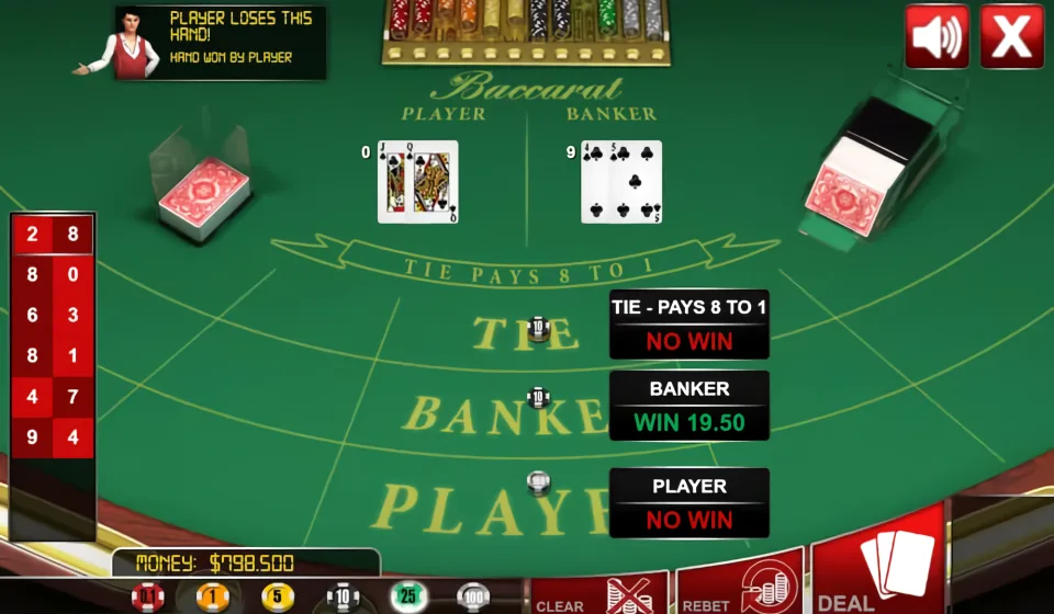 Các biến thể của baccarat1